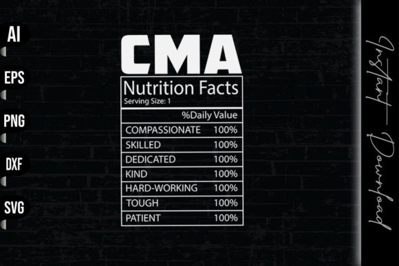 Certified Medical Assistant Nutrition Graphics & Print Templates