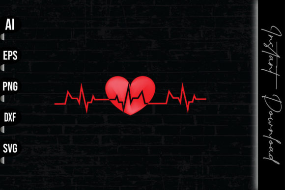 Medical Assistant Heart Beat Graphics & Print Templates