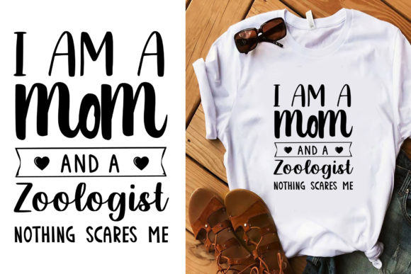 Mom Zoologist Graphics for T-Shirt Designs