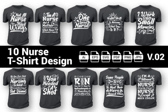 Nurse Graphics & Print Templates Review