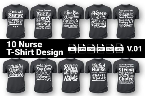 Nurse Graphics & Print Templates Vol 1 Review