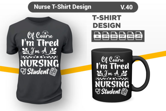Nurse Shirt 40 Graphics & Print Templates Review