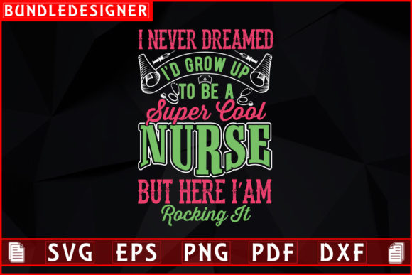 Nurse T-shirt Design Sublimation Svg: Graphics & Print Templates