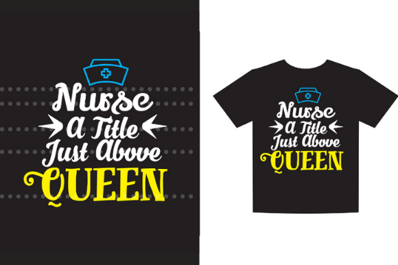 Nurse Typography SVG: Graphics & Graphic Templates