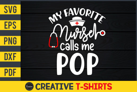 Reviewing My Favorite Nurse Calls Me Pop for Embroidery